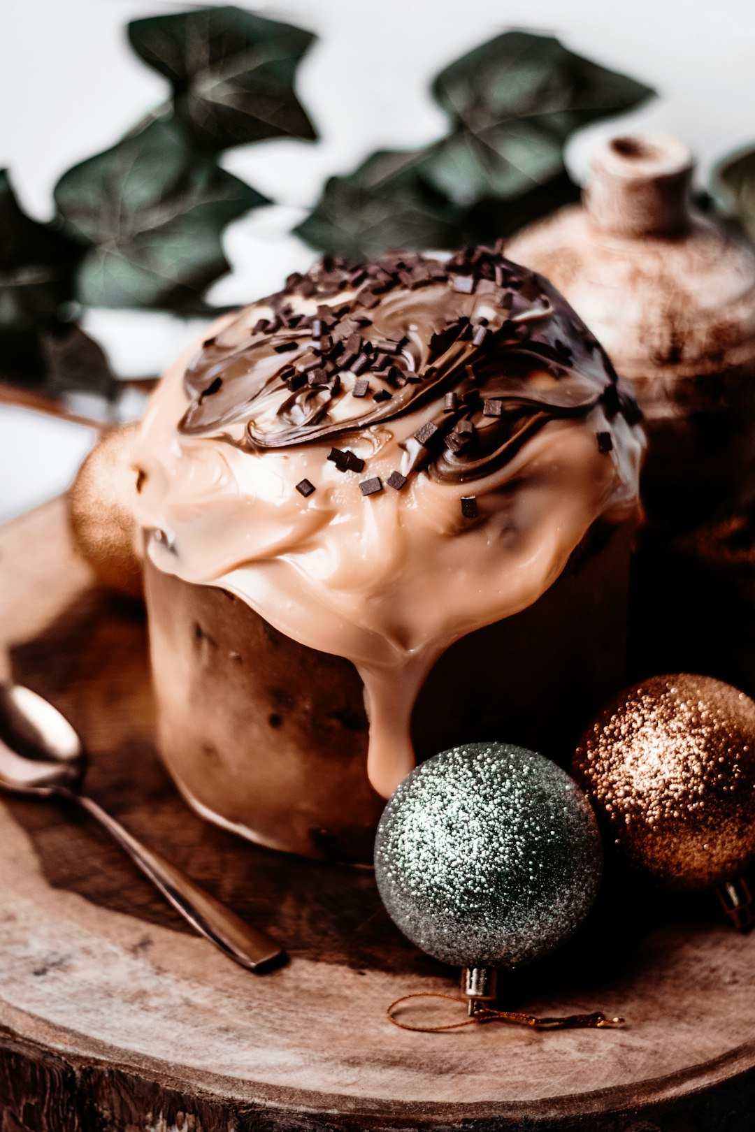Chocotone de chocolate